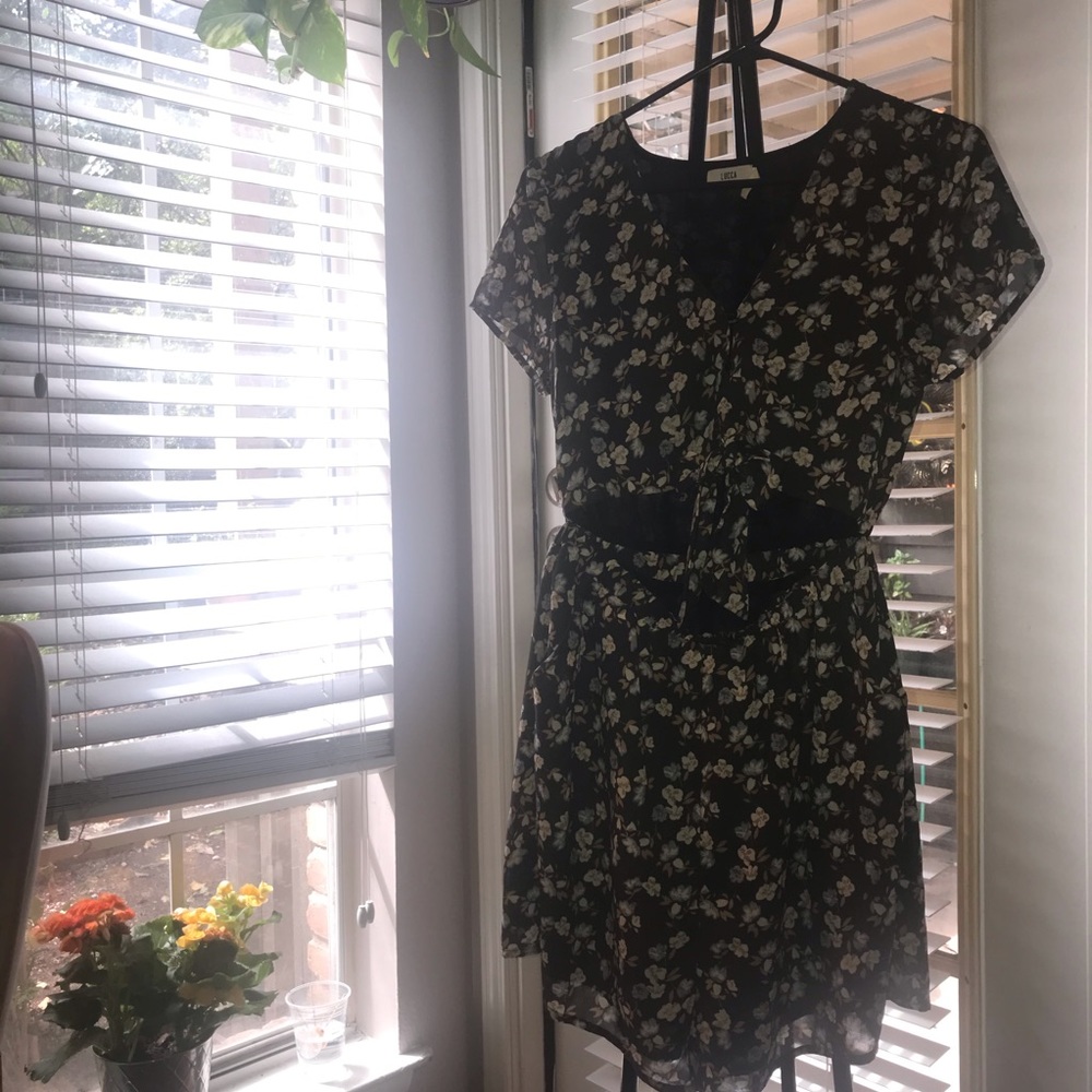 Flower pattern romper